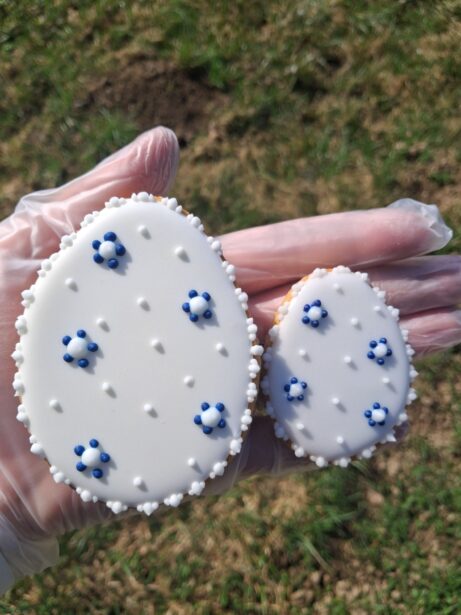 Velikonoční vajíčka - srovnání malé a&nbsp;velké