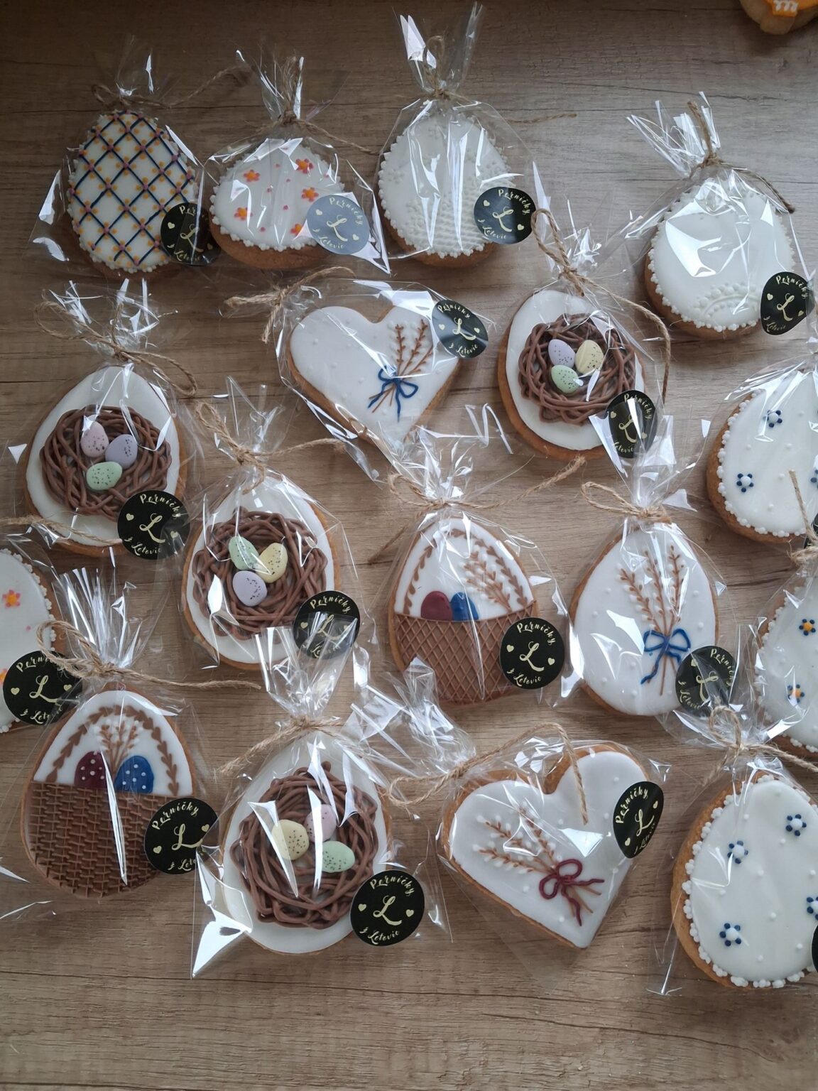 Velikonoce - velikost perníčků cca 9cm